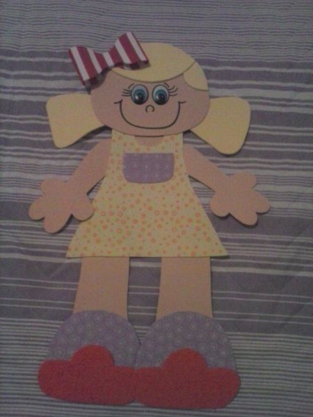Aplique menina