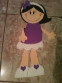 Aplique Menina