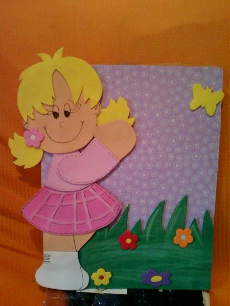 Aplique menina